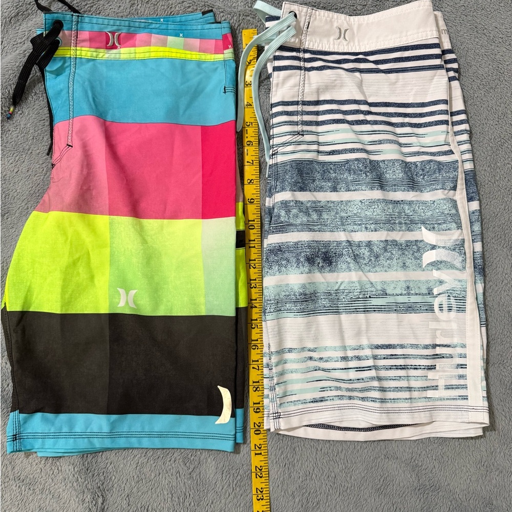 Hurley men’s swim trunks (pair)
